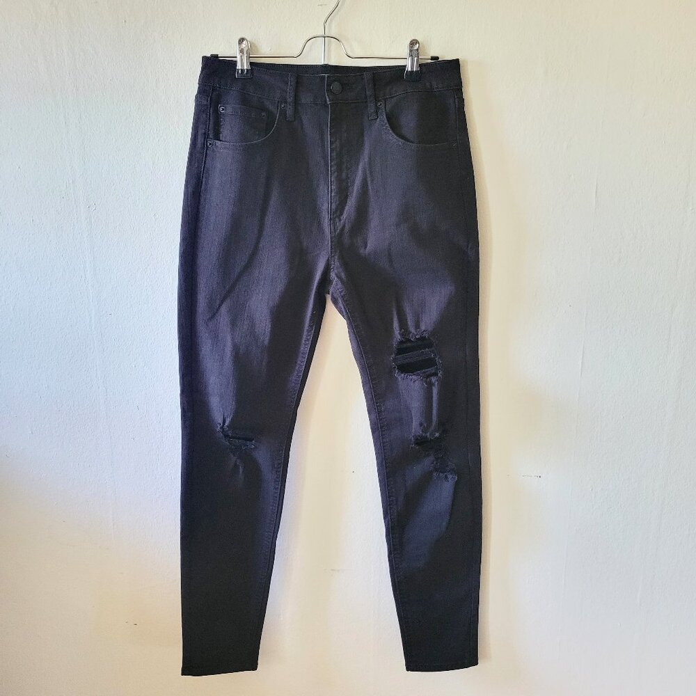 NWOT Wild Fable Ripped Black Skinny Jeans Size 8